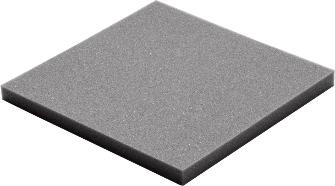 NERAPUR Schaumstoffplatte 400 × 400 × 40 mm – Anthrazit/Grau