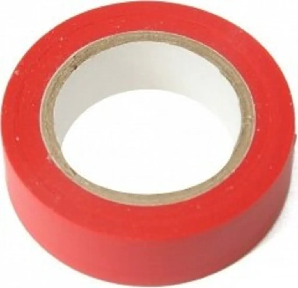 BEMKO Isolierband – 10 m × 15 mm, Rot