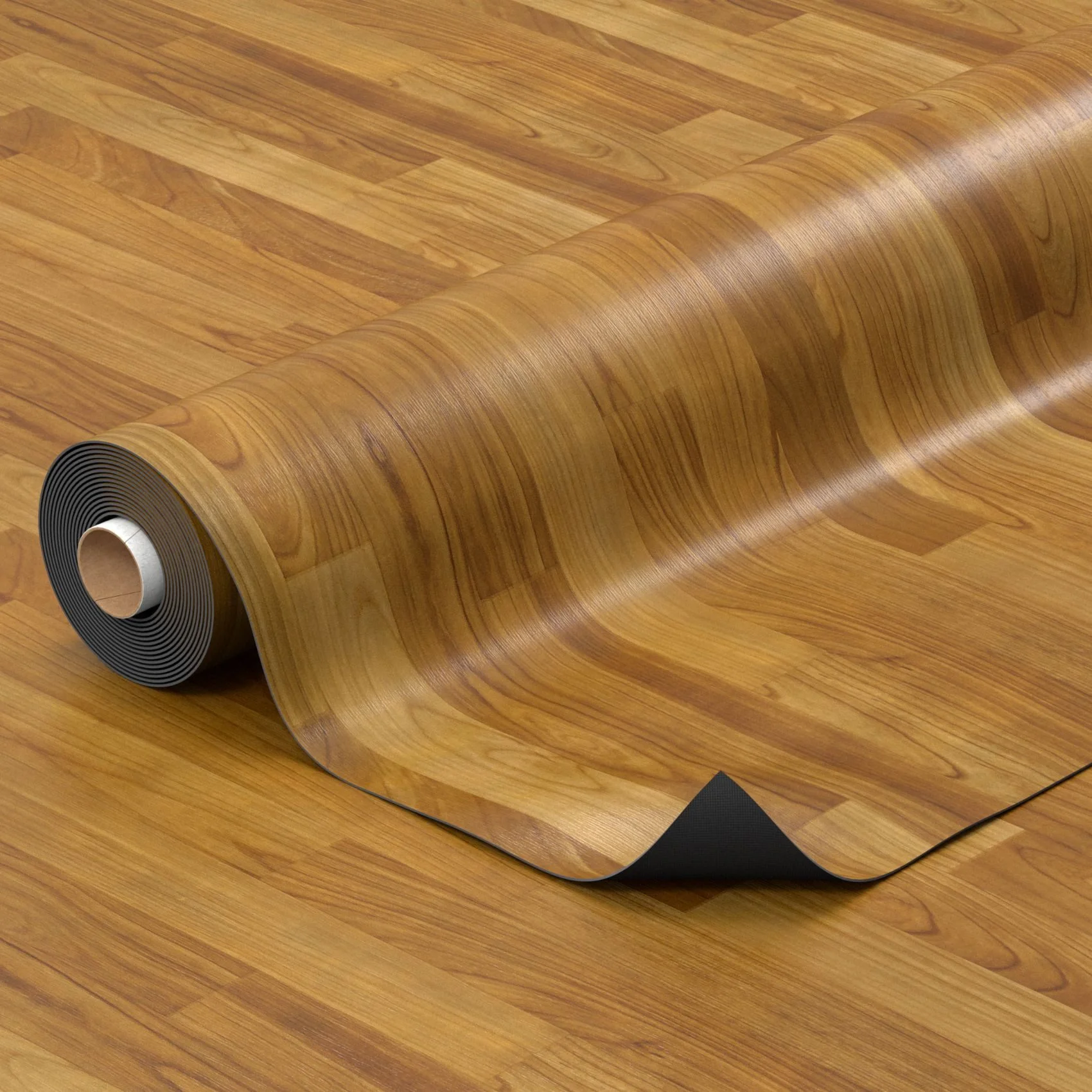 ANRO – Vinylboden IMOS „Holz Buche“ (PVC-Rollenbelag, 100×140 cm)